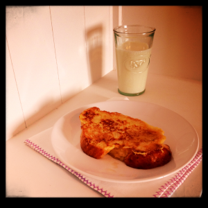 Frenchtoast mit Milch