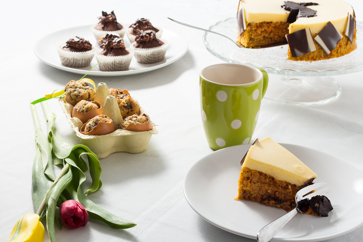 Muffins, Cupcakes und Rüblikuchen