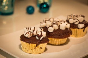 Gewürz-Baileys-Marshmallow-Cupcake